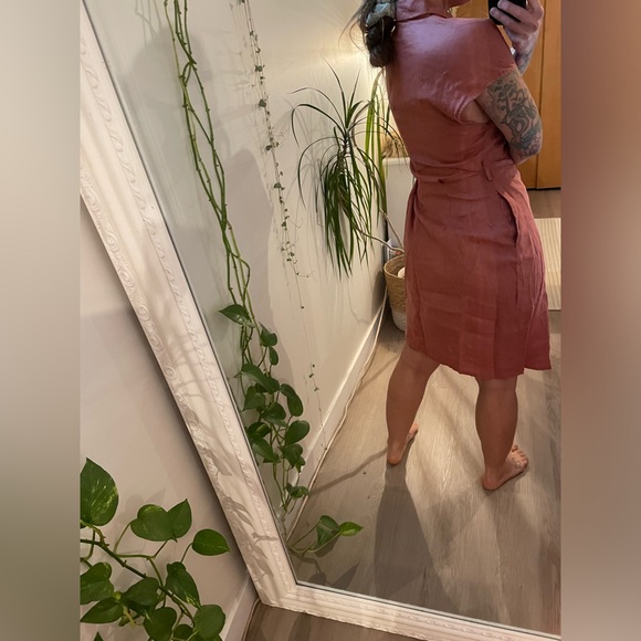 MNG button front dress. Size M - Picture 5 of 8